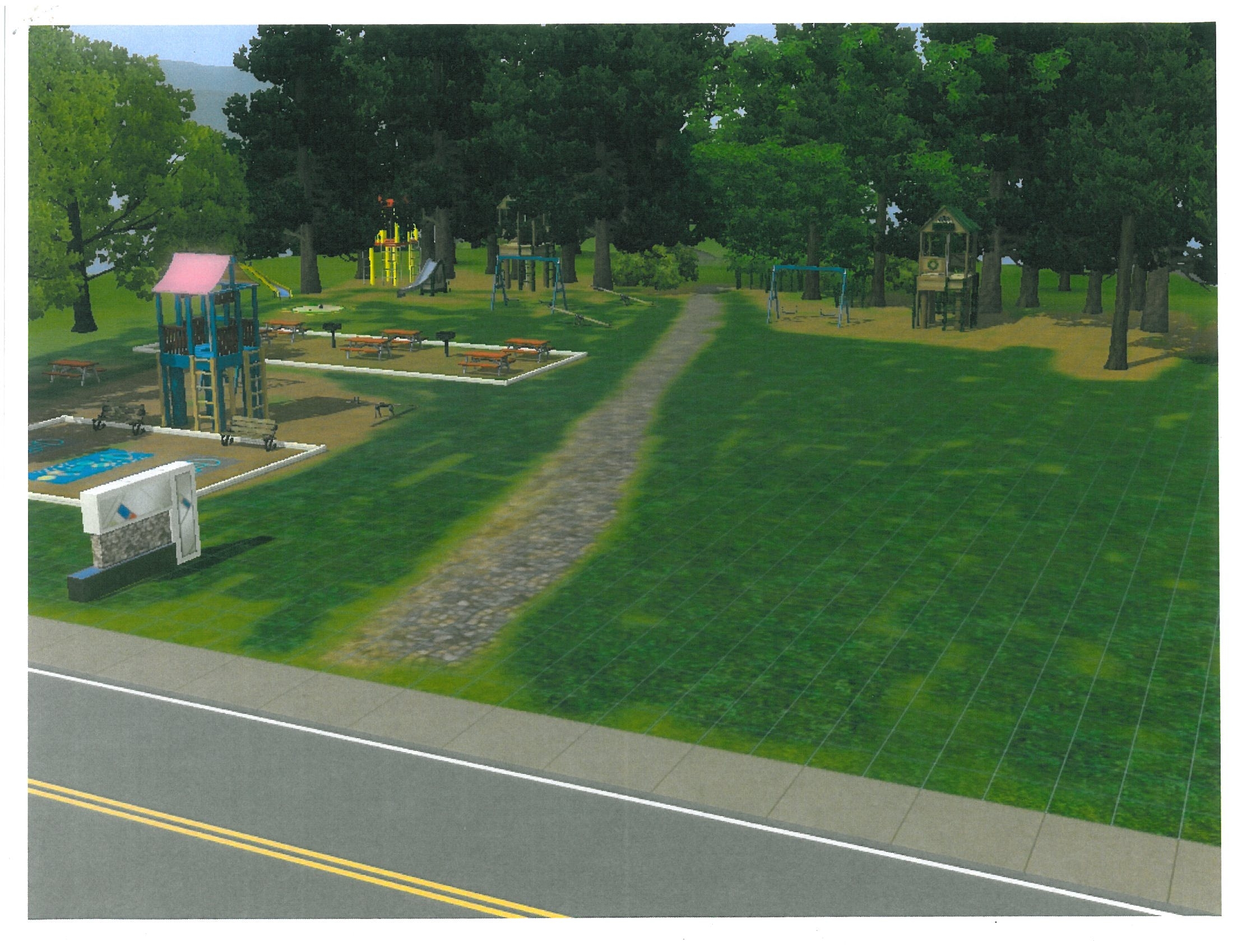 Mainstreet community let's play playground design 10-6-11